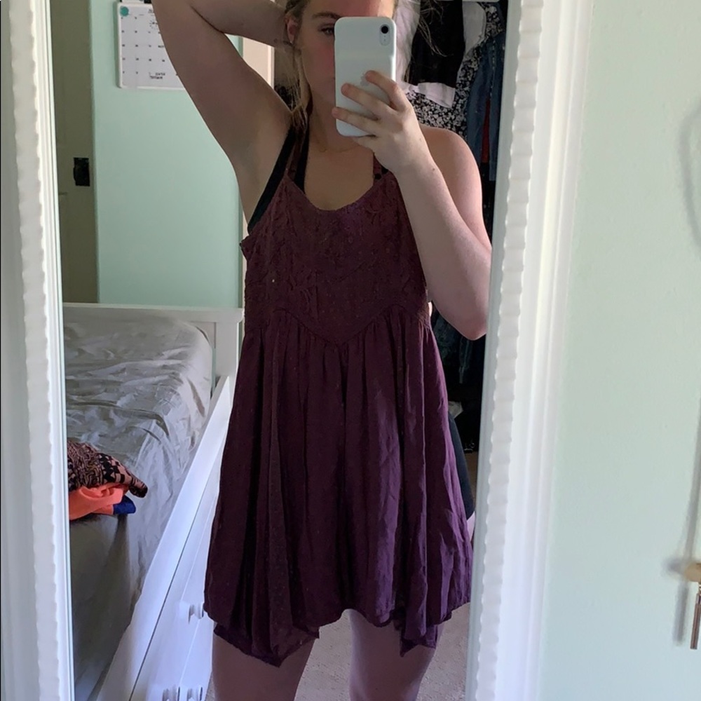Purple/Maroon dress